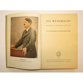 1940 års almanacka Die Wehrmacht. Espenlaub militaria